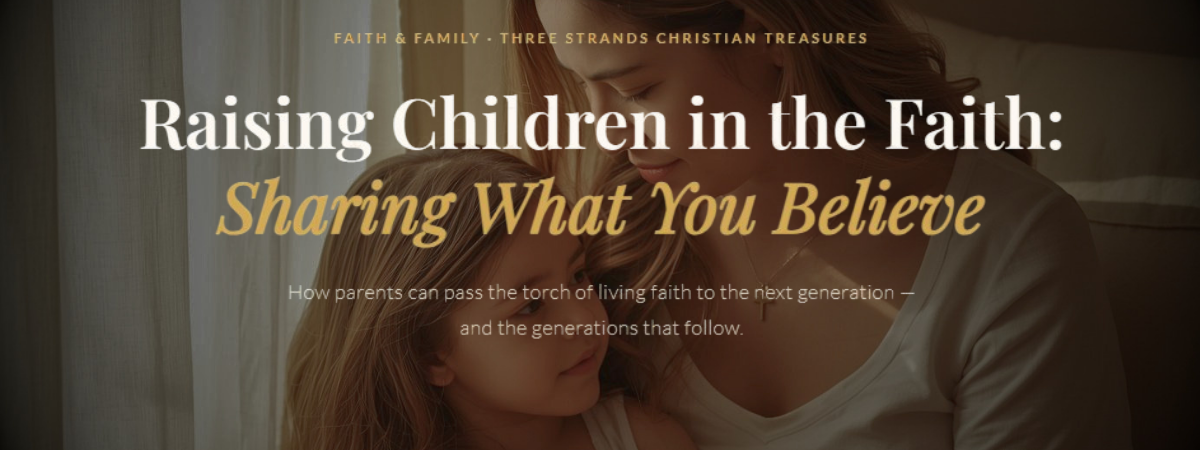 Raising Children in the Faith: Sharing What You Believe